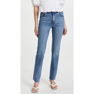 Dl1961 Patti Straight Blue High Rise Denim Jeans Size 27